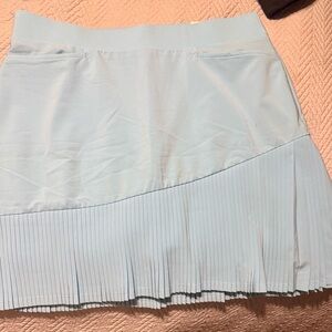 NWT Chico's Elegant Light Blue Pleated Tennis Skirt🎾
